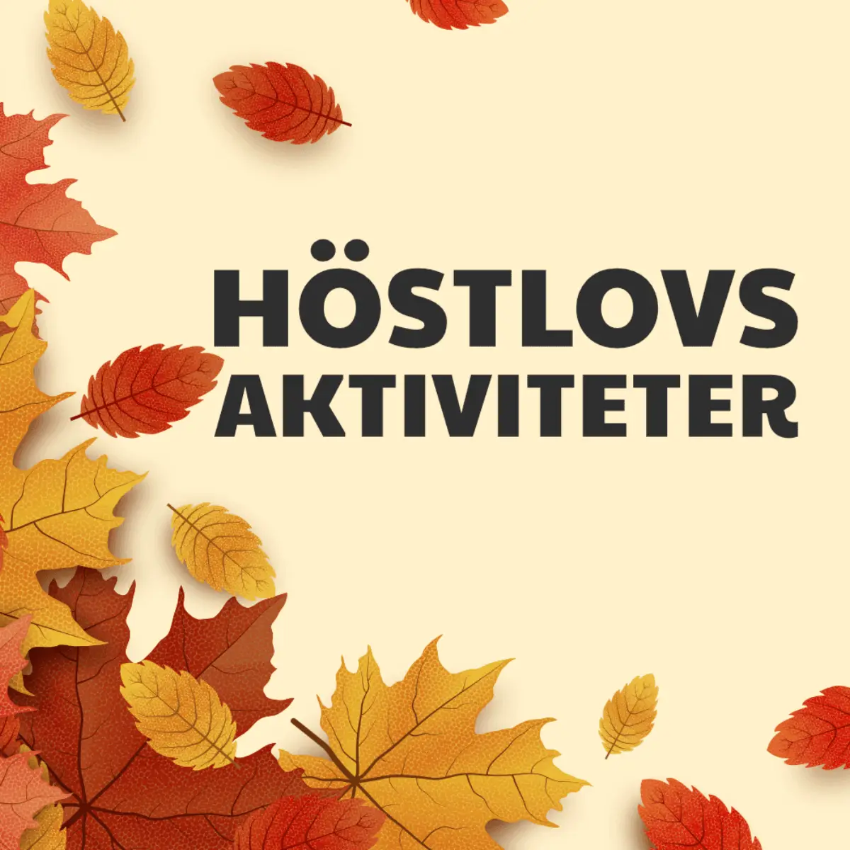 Höstlovsaktiviteter