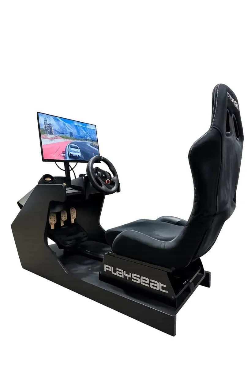 Racing Simulator - Svart (1 bur)