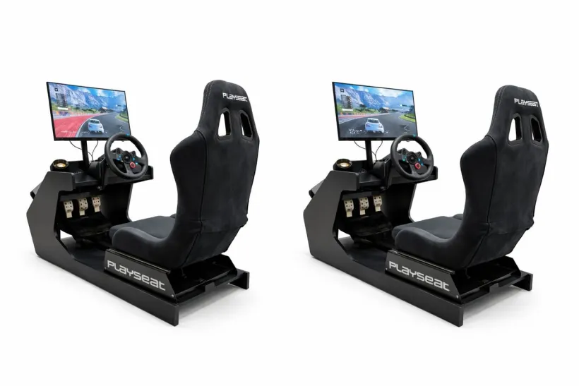 Racing Simulator Black (2 stk)