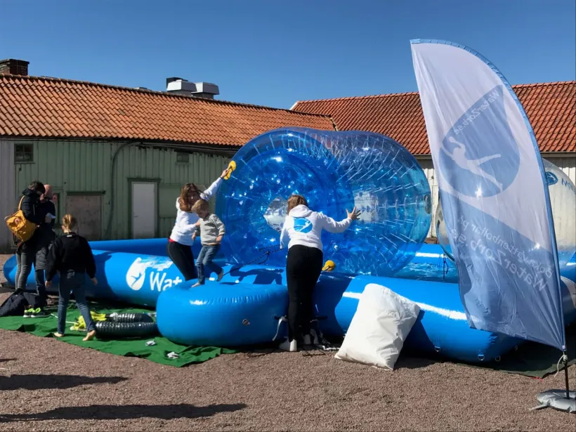 Vannruller - WaterZorb - inkl. 6X8m basseng